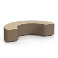 Harlestone 180 Degree Stool In Sumi Fabric - Osaka Body Zen Top