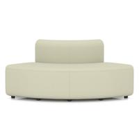 Mawsley Modular Seating 90 Degree Outer Curve Low Back Unit in Era - Futurist