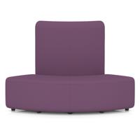 Mawsley Modular Seating 90 Degree Outer Curve High Back Unit in Era - Prime