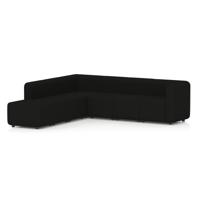 Mawsley Modular Seating Set L-Shaped Corner Sofa 7 Seater With Left Arms in Era - Forward