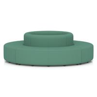 Mawsley Modular Seating Set Circular island Low Back in Era - Rest