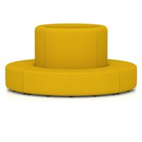 Mawsley Modular Seating Set Circular island High Back in Era - Occasion