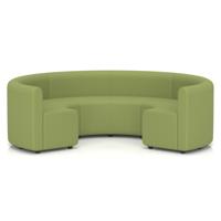 Mawsley Modular Seating Set - Circular Booth