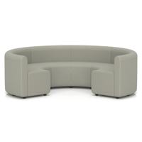 Mawsley Modular Seating Set Circular Booth Low Back in Era - Generation