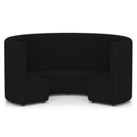 Mawsley Modular Seating Set Circular Booth High Back in Era - Forward
