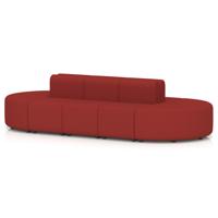 Mawsley Modular Seating Set Capsule Island Low Back 10 Seater in Era - Extent