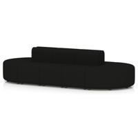 Mawsley Modular Seating Set Capsule Island Low Back 10 Seater in Era - Forward