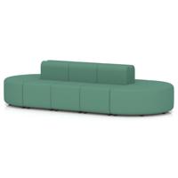 Mawsley Modular Seating Set Capsule Island Low Back 10 Seater in Era - Rest