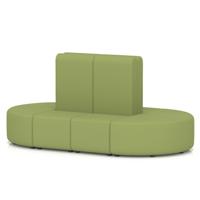 Mawsley Modular Seating Set Capsule Island High Back 8 Seater in Era - Endurance