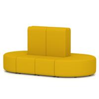 Mawsley Modular Seating Set Capsule Island High Back 8 Seater in Era - Occasion