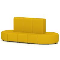 Mawsley Modular Seating Set Capsule Island High Back 10 Seater in Era - Occasion