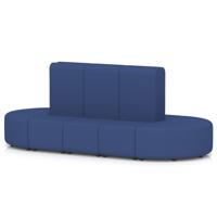Mawsley Modular Seating Set Capsule Island High Back 10 Seater in Era - Perennial