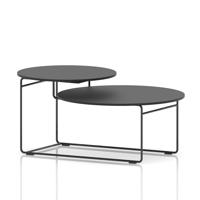 Solstice Coffee Table Black Top Black Frame