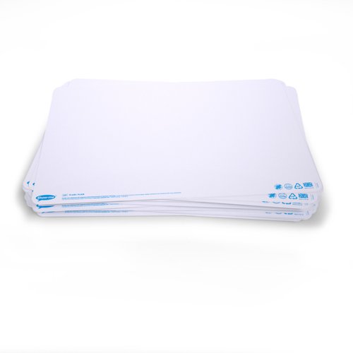Show-me Pack of 35 x A3 Plain/Plain Drywipe Boards