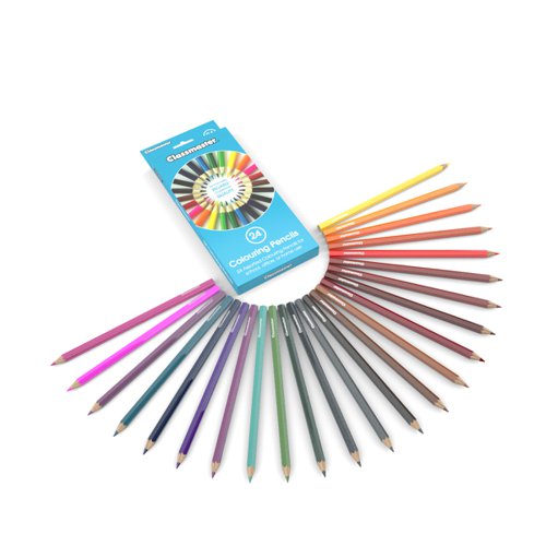 Classmaster Colouring Pencils Assorted (Pack of 24) CPW24