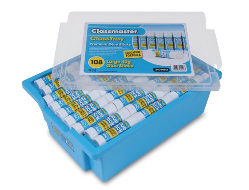 Classmaster Gluestick 40g (Pack of 100) G40100 EG60483 Buy online at Office 5Star or contact us Tel 01594 810081 for assistance