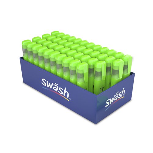 Swäsh Premium Highlighters, Green, Pack of 48