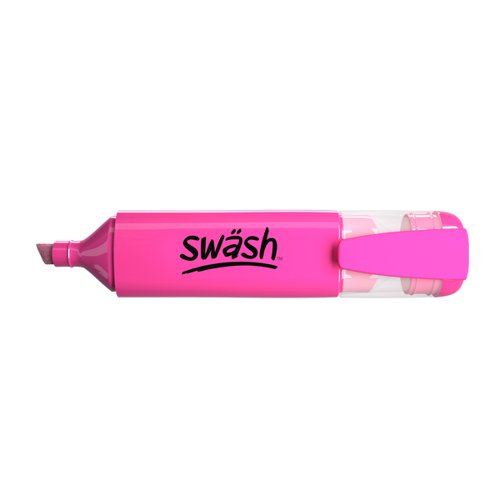 Swäsh Premium Highlighters, Pink, Pack of 48