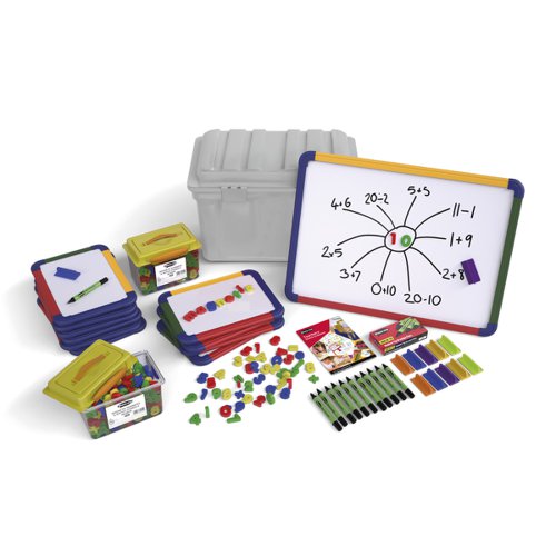 Show-me 610 Piece Number Magnetic Whiteboards Group Pack with Accessories