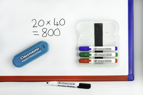 Classmaster Magnetic Whiteboard Organiser MPHK Drywipe Board Accessories EG61205
