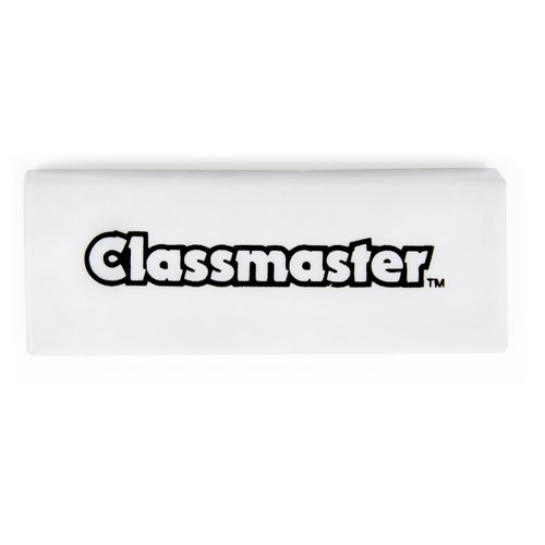 These reliable quality pencil erasers from Classmaster are a great addition to any classroom or pencil case. They remove pencil from paper easily - no smudges and no tears left behind, unlike lesser quality rubbers on the market. Each eraser comes individually shrink wrapped to keep it fresh, so this pack is ideal for popping a few away into storage. Erasers are PVC-free, phthalates-free, and approx. 60 x 20 x 16mm in size.   Pack contains 20 erasers.