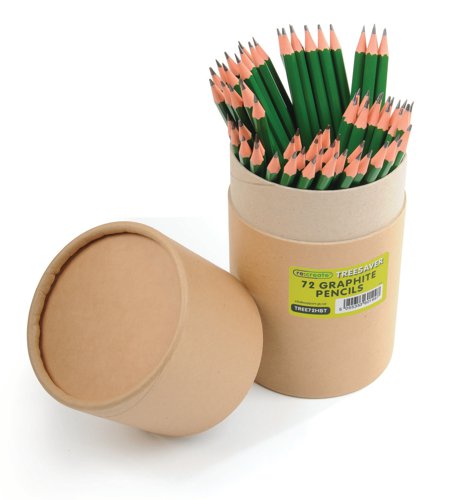 ReCreate Treesaver Recycled HB Pencil (Pack of 72) TREE72HBT