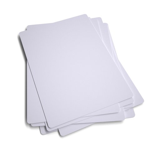 Show-me Plain Drywipe Boards Pack of 10
