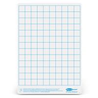 Show-me A4 Gridded Mini Whiteboards, Pack of 100 Boards