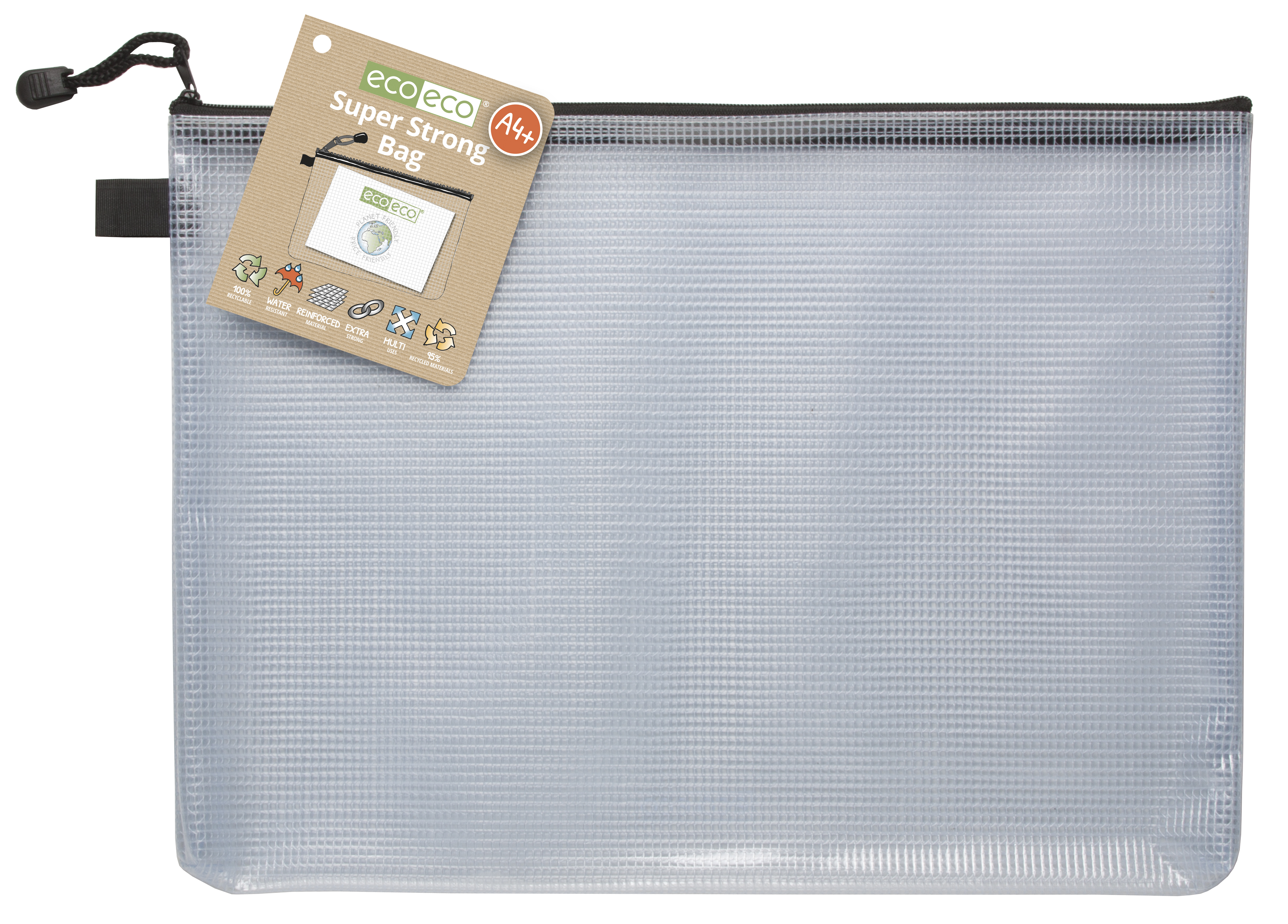 Recyclable Mesh Bag A4+ HDuty 500m Pk12