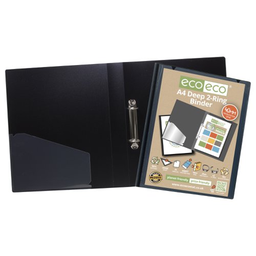 A4 95% Recycled Presentation Deep Ring Binder (Pack of 12)