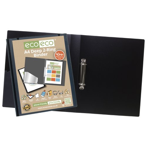 Eco A4 95% Recycled Presentation Deep Ring Binder 