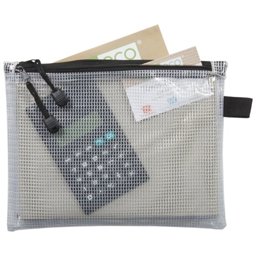 A5 90% Recycled Twin Pocket Strong Bag (Pack of 12)
