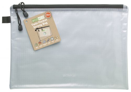 A4+ 90% Recycled Twin Pocket Strong Bag