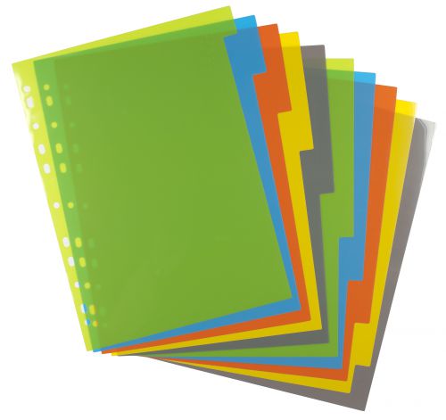 A4 50% Recycled Set 10 Index File Dividers