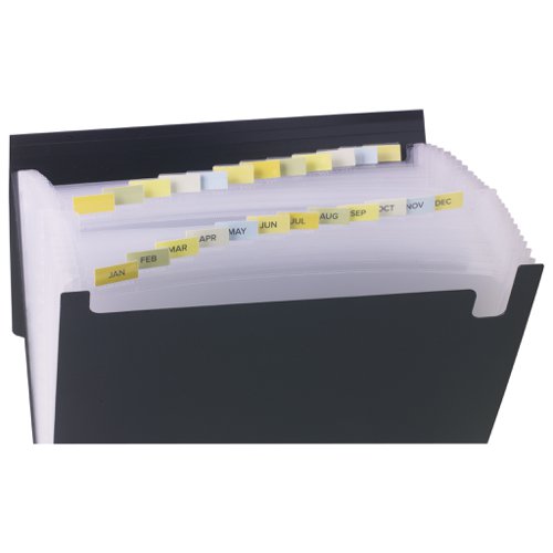 A4 50% Recycled 26 Pocket Expanding File (Pack of 6)