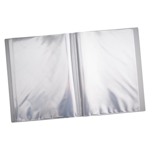 A4 50% Recycled Clear 20 Pocket Presentation Display Book (1)
