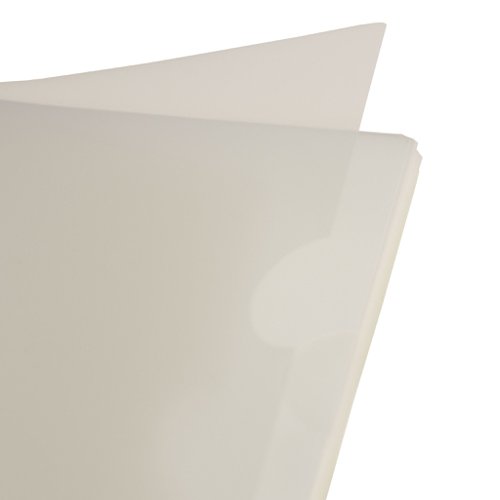 A4 50% Recycled Bag 50 Clear Tidy Files (1) Open 2 Side Folders ECO121-S