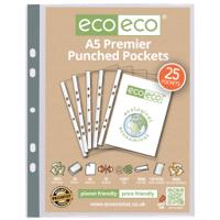A5 100% Recycled Bag 25 Premier Multi Punched Pockets (1)