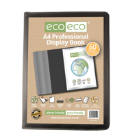 A4 50% Recycled 60 Pocket Professional Display Book