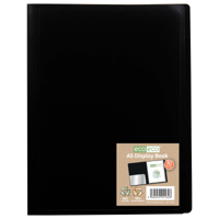 A5 100% Recycled 80 Pocket Flexicover Display Book