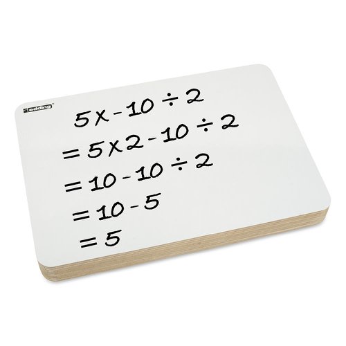 Edding Plain MDF 3.0mm Lapboard and Marker Bundle (40)