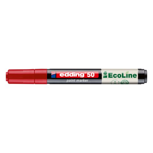 edding 50 Ecoline Water-Based Paint Marker Red