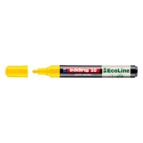 edding 50 Ecoline Water-Based Paint Marker Yellow