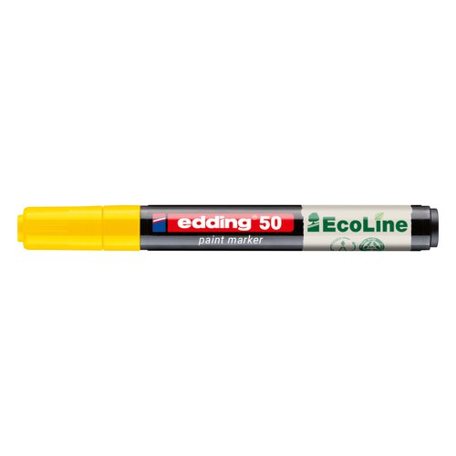 edding 50 Ecoline Water-Based Paint Marker Yellow