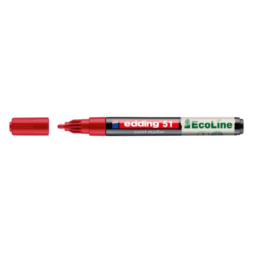 edding 51 Ecoline Water-Based Paint Marker Red