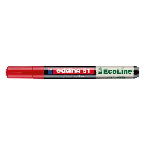 edding 51 Ecoline Water-Based Paint Marker Red
