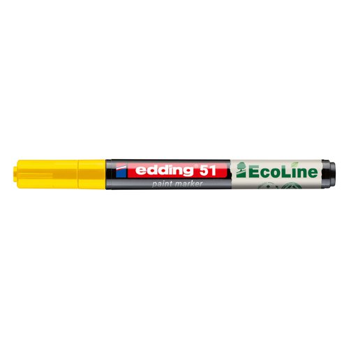 edding 51 Ecoline Water-Based Paint Marker Yellow