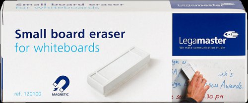Ideal for quickly cleaning your board surface during meetings and lessons. The magnetic eraser ensures it's always within reach, and regular cleaning extends the lifetime of your board.
