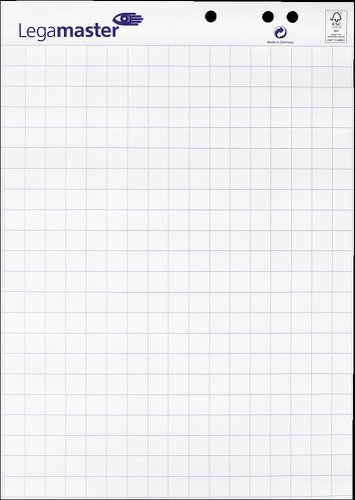 34578J - Legamaster flipchart paper pad grid 5pcs