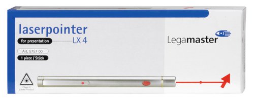 Legamaster LX4 laser pointer red